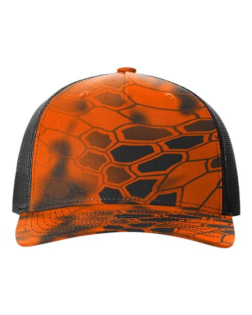 Richardson - Gorra de camionero estampada de cinco paneles - 112PFP