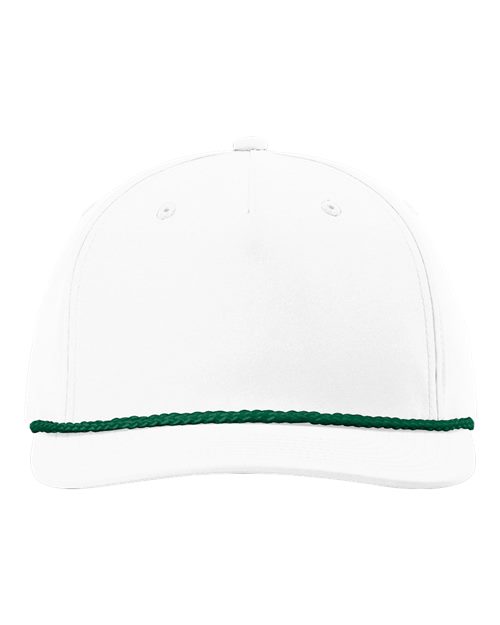 Richardson - Gorra clásica de cinco paneles con diseño de cuerda - 258