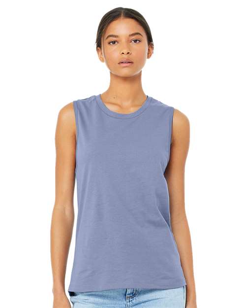 BELLA + CANVAS - Camiseta de tirantes sin mangas para mujer - 6003