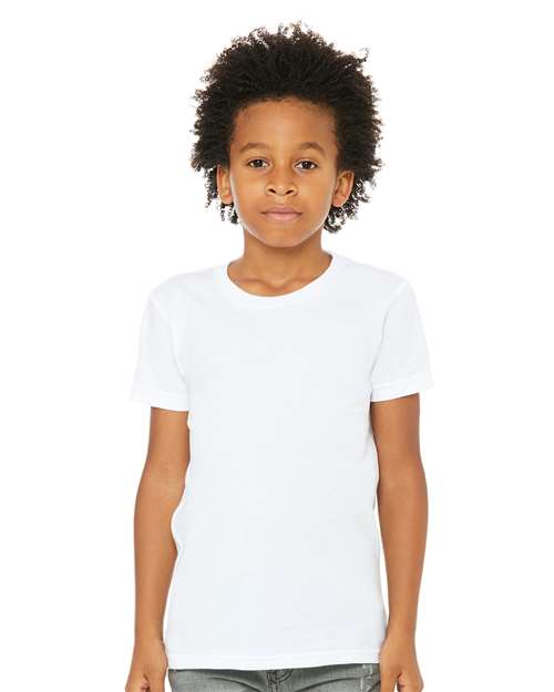 BELLA + CANVAS - Camiseta juvenil CVC - 3001YCVC