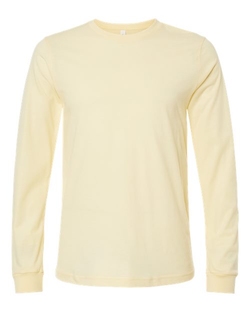 BELLA + CANVAS - Camiseta de manga larga jaspeada CVC - 3501CVC