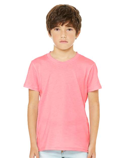 BELLA + CANVAS - Camiseta juvenil CVC - 3001YCVC