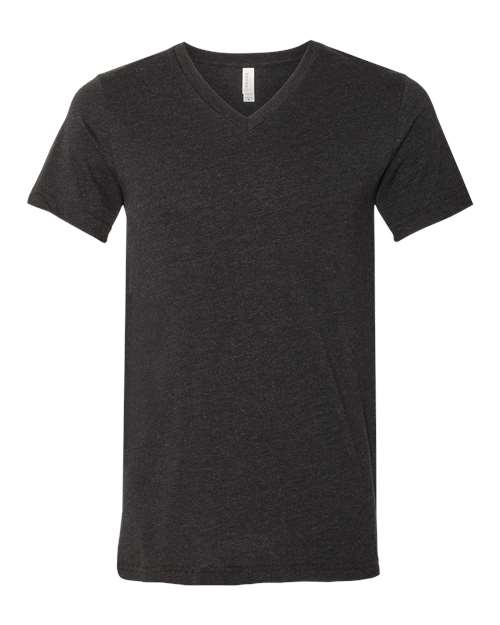 BELLA + CANVAS - Unisex Heather CVC V-Neck Tee - 3005CVC