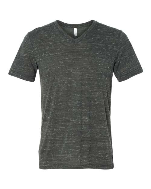 BELLA + CANVAS - Unisex Textured Jersey V-Neck Tee - 3655