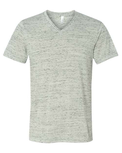 BELLA + CANVAS - Unisex Textured Jersey V-Neck Tee - 3655
