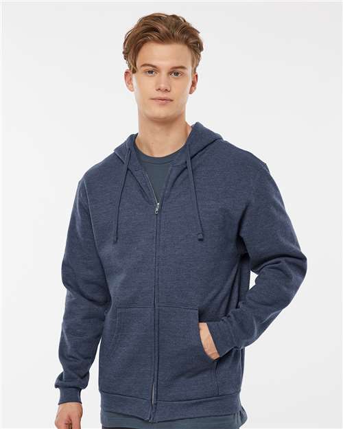 Tultex - Unisex Full-Zip Hooded Sweatshirt - 331