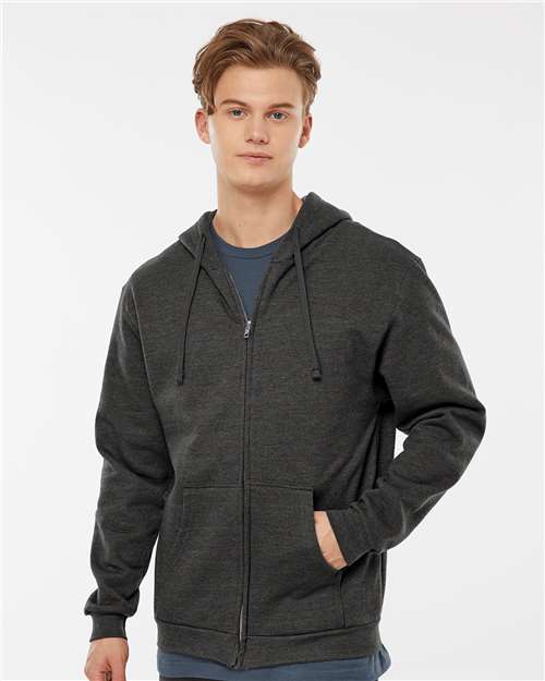 Tultex - Sudadera unisex con capucha y cremallera completa - 331