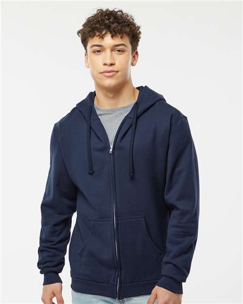 Tultex - Sudadera unisex con capucha y cremallera completa - 331