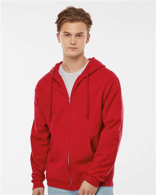 Tultex - Sudadera unisex con capucha y cremallera completa - 331