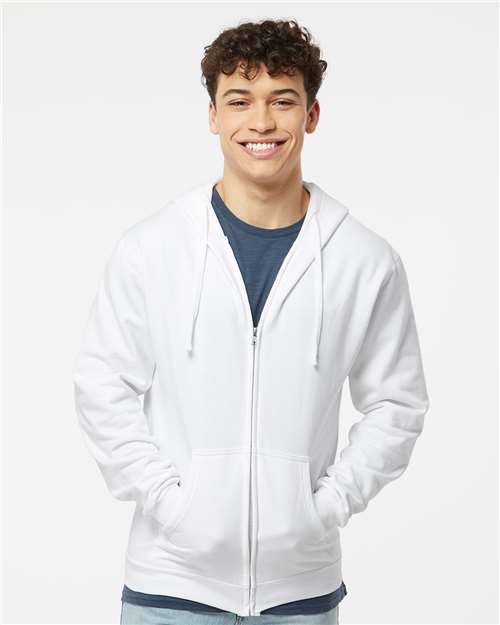 Tultex - Sudadera unisex con capucha y cremallera completa - 331