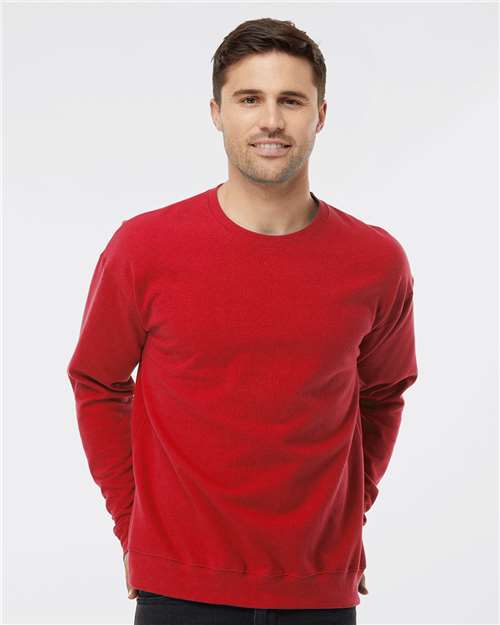 Tultex - Sudadera unisex de polar con cuello redondo - 340