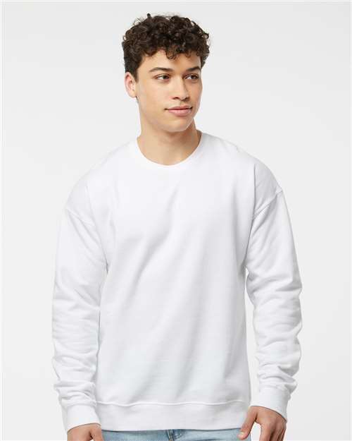 Tultex - Sudadera unisex de polar con cuello redondo - 340