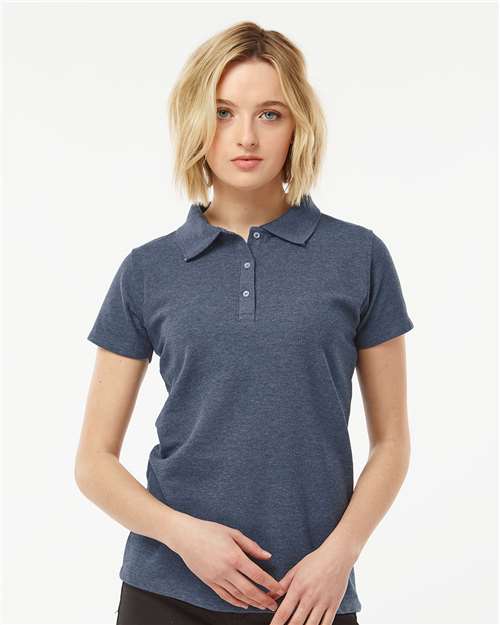 Tultex - Polo deportivo de piqué 50/50 para mujer - 401