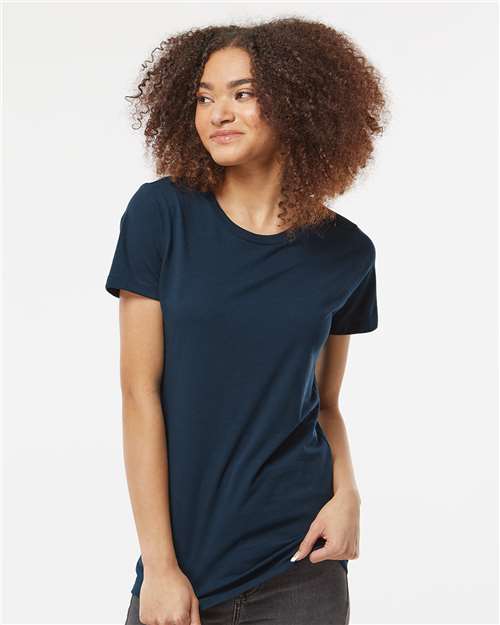 Tultex - Camiseta de algodón premium para mujer - 516