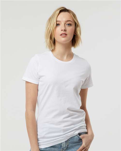 Tultex - Camiseta de algodón premium para mujer - 516