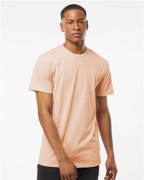 Tultex - Camiseta de mezcla de algodón premium para hombre - 541