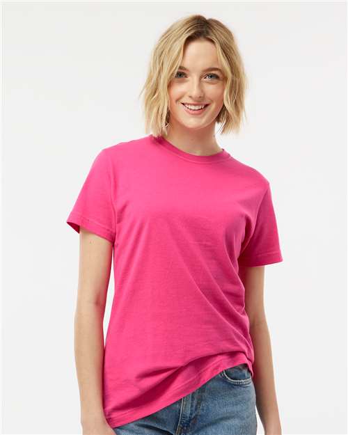 Tultex - Camiseta clásica de jersey fino para mujer - 216