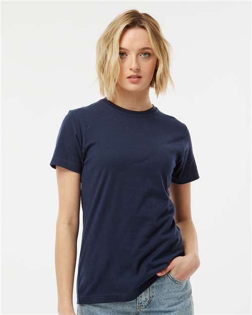 Tultex - Camiseta clásica de jersey fino para mujer - 216