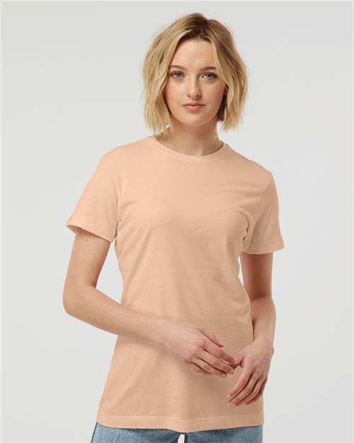 Tultex - Camiseta clásica de jersey fino para mujer - 216