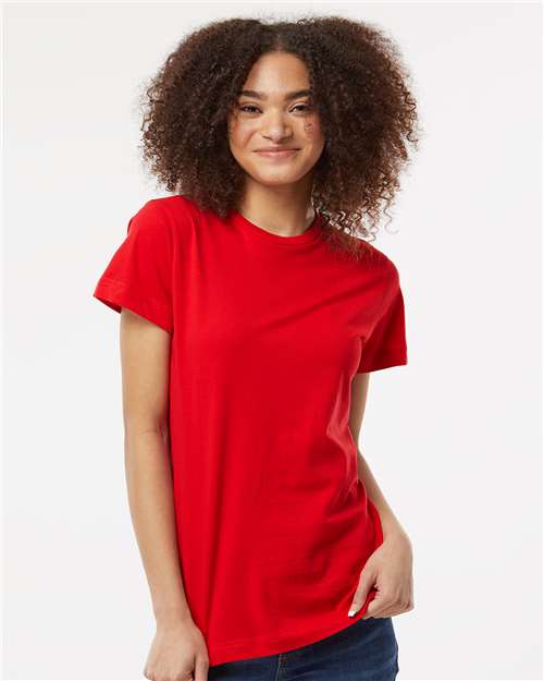 Tultex - Camiseta clásica de jersey fino para mujer - 216