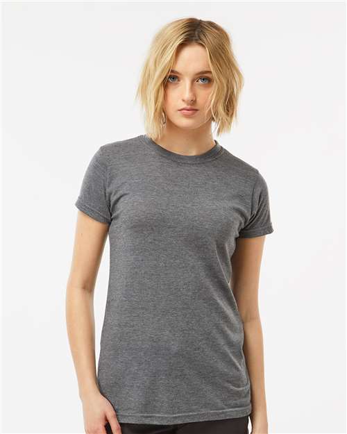 Tultex - Camiseta Poly-Rich para mujer - 240