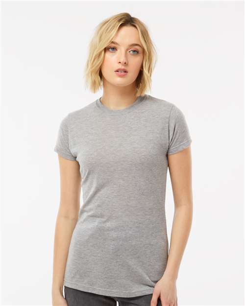 Tultex - Camiseta Poly-Rich para mujer - 240