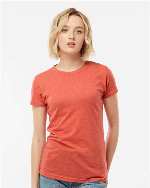 Tultex - Camiseta Poly-Rich para mujer - 240