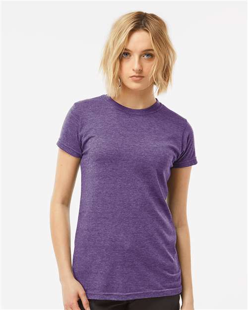 Tultex - Camiseta Poly-Rich para mujer - 240