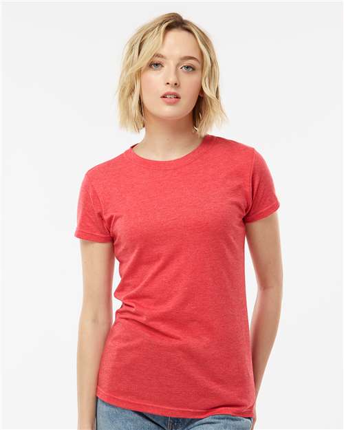 Tultex - Camiseta Poly-Rich para mujer - 240