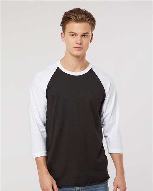 Tultex - Unisex Fine Jersey Raglan T-Shirt - 245