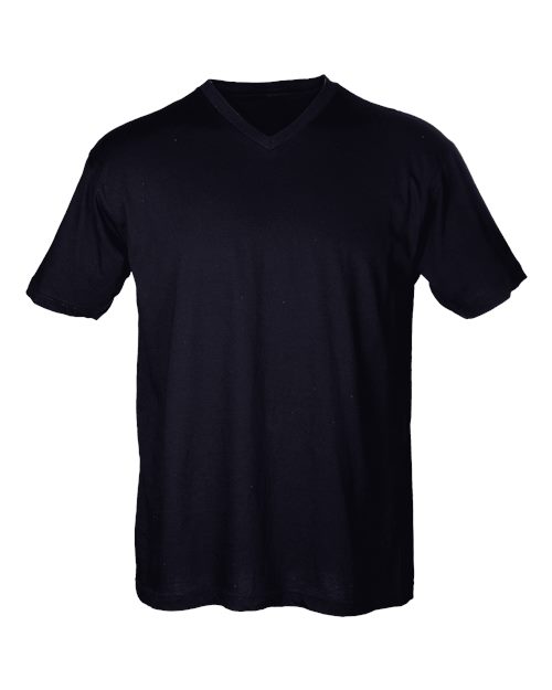 Tultex - Camiseta de cuello en V de jersey fino para hombre - 206