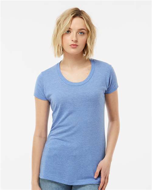 Tultex - Camiseta Tri-Blend para Mujer - 253