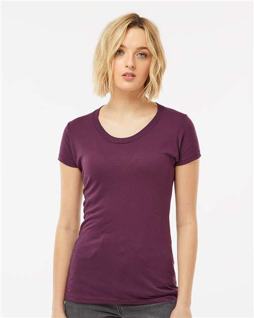 Tultex - Camiseta Tri-Blend para Mujer - 253
