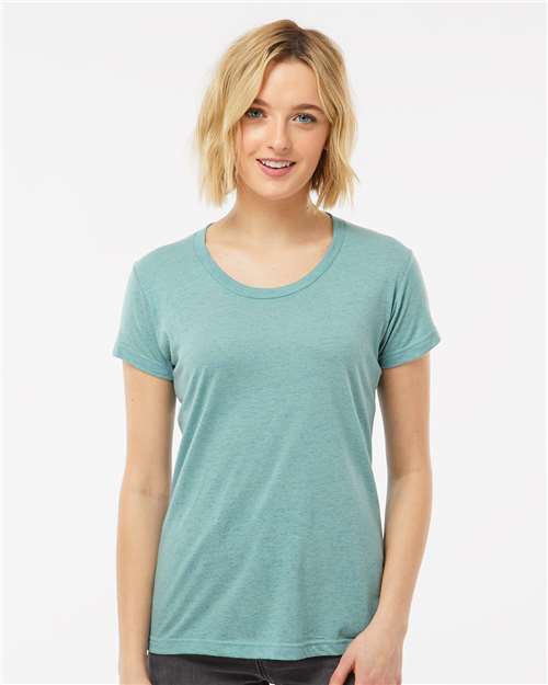 Tultex - Camiseta Tri-Blend para Mujer - 253