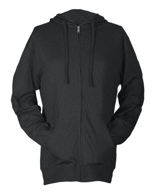 Tultex - Unisex Beach Full-Zip Hooded Long Sleeve T-Shirt - 260
