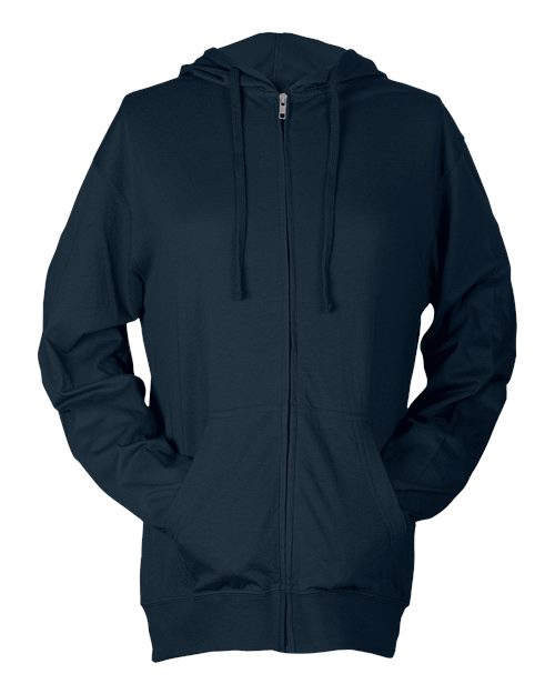 Tultex - Unisex Beach Full-Zip Hooded Long Sleeve T-Shirt - 260