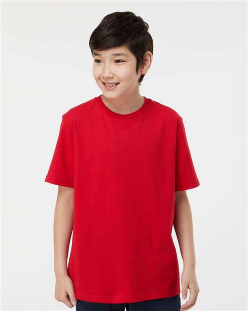 Tultex - Camiseta de jersey de peso pesado para jóvenes - 295
