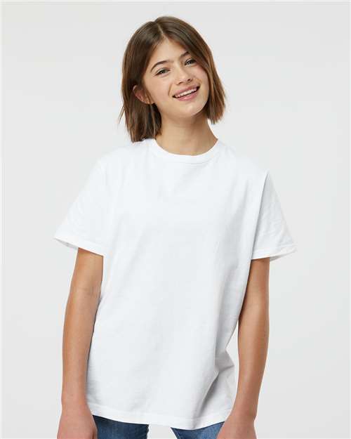 Tultex - Camiseta de jersey de peso pesado para jóvenes - 295