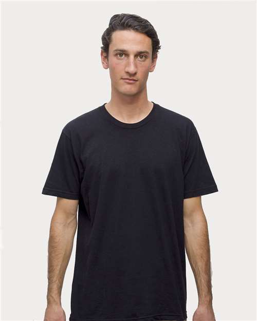 Los Angeles Apparel - Camiseta unisex de jersey fino, fabricada en EE. UU. - 20001