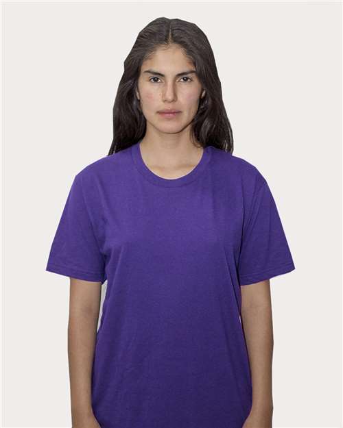 Los Angeles Apparel - Camiseta unisex de jersey fino, fabricada en EE. UU. - 20001
