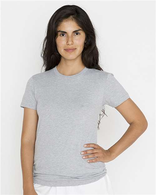 Los Angeles Apparel - Women's USA-Made Fine Jersey T-Shirt - 21002