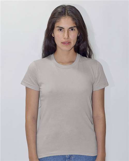 Los Angeles Apparel - Women's USA-Made Fine Jersey T-Shirt - 21002
