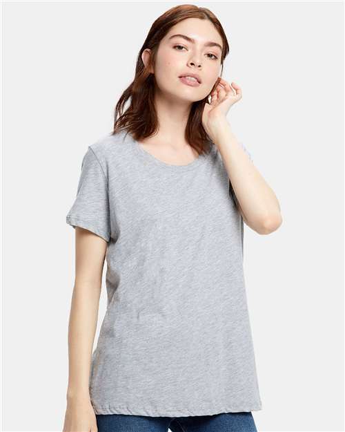US Blanks - Women's Loose Fit Boyfriend Tee - US115