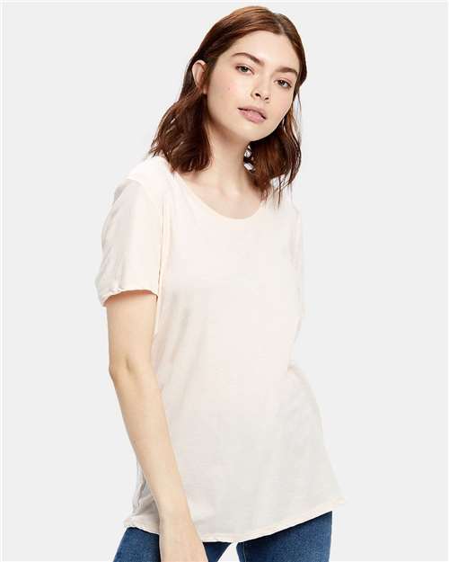 US Blanks - Camiseta holgada estilo boyfriend para mujer - US115