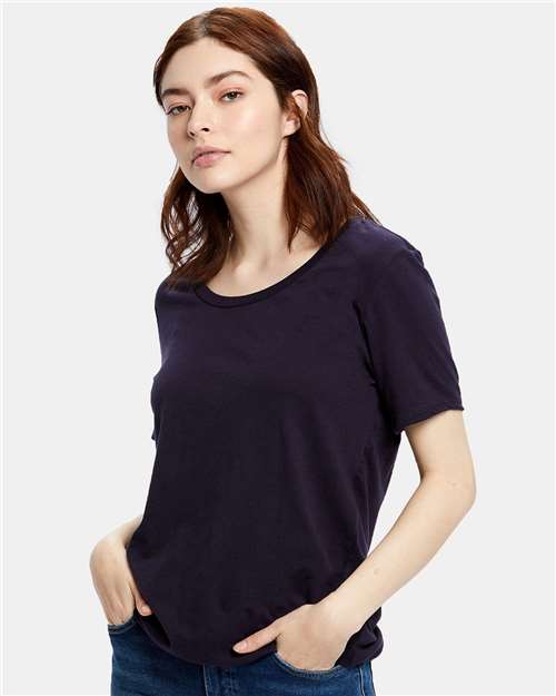 US Blanks - Camiseta holgada estilo boyfriend para mujer - US115