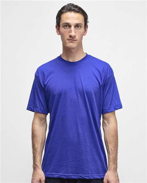 Los Angeles Apparel - Unisex USA-Made 50/50 Poly/Cotton T-Shirt - FF01