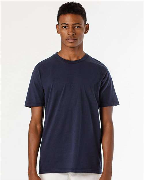 Los Angeles Apparel - Camiseta unisex de poliéster y algodón 50/50, fabricada en EE. UU. - FF01