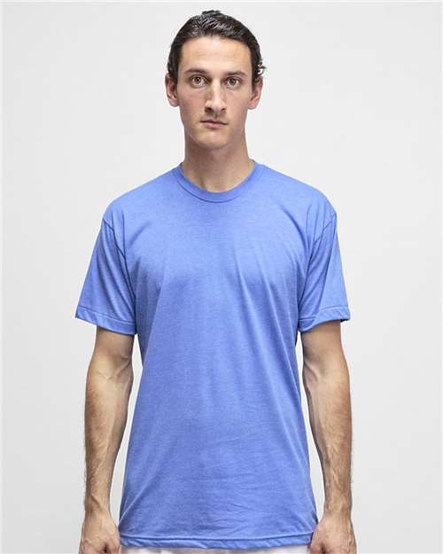 Los Angeles Apparel - Unisex USA-Made 50/50 Poly/Cotton T-Shirt - FF01