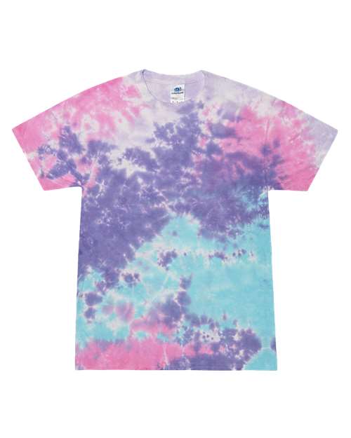 Colortone - Unisex Multi-Color Tie-Dyed T-Shirt - 1000