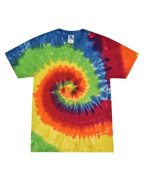 Colortone - Unisex Multi-Color Tie-Dyed T-Shirt - 1000